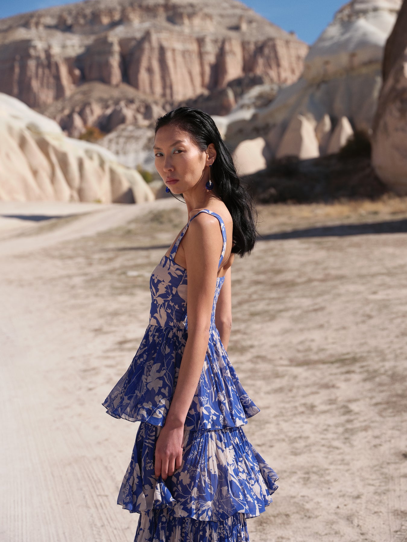 Thurley indigo dress online